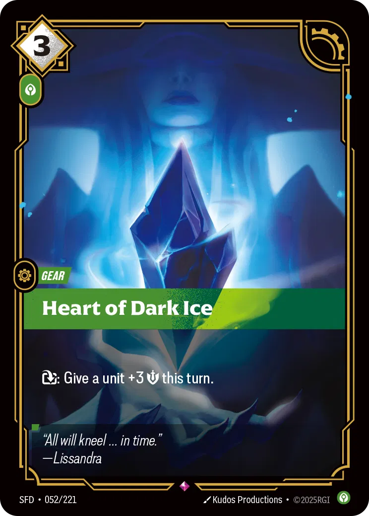 Heart of Dark Ice