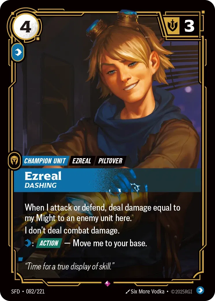 Ezreal Dashing