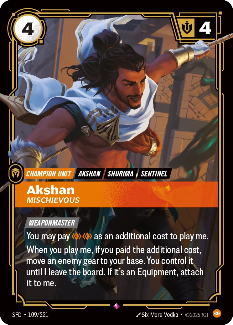 Akshan Mischievous
