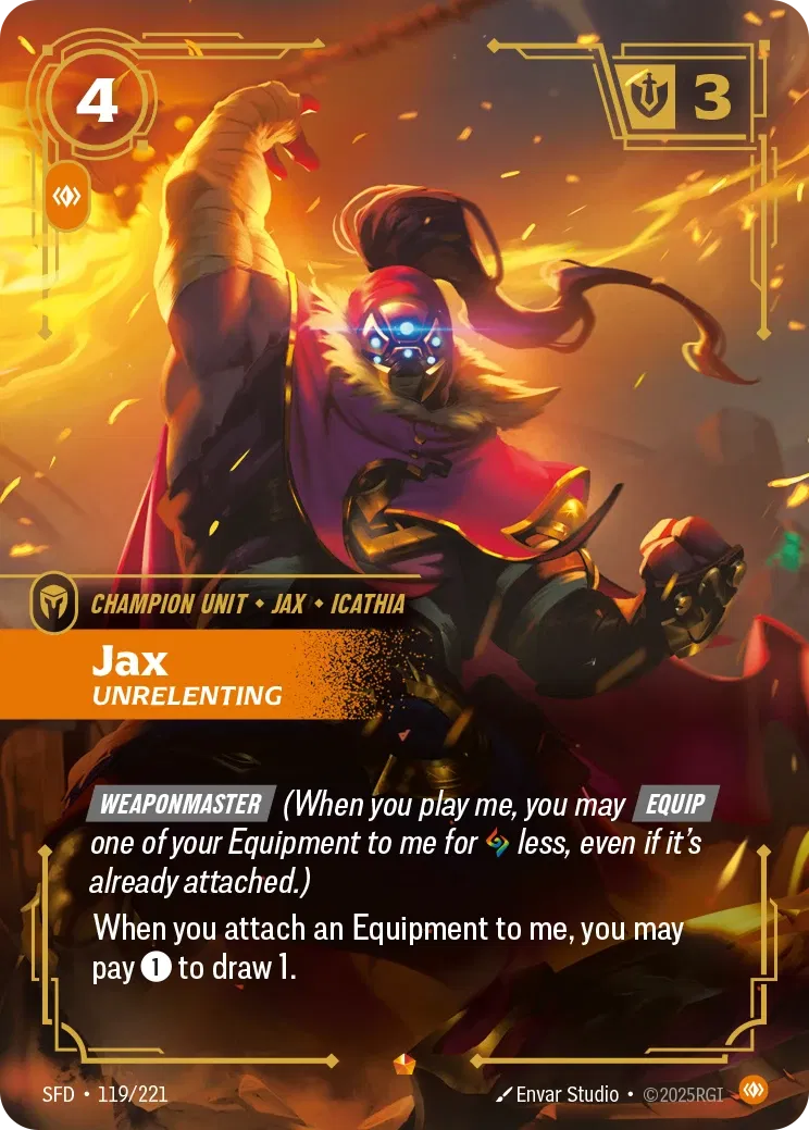 Jax Unrelenting