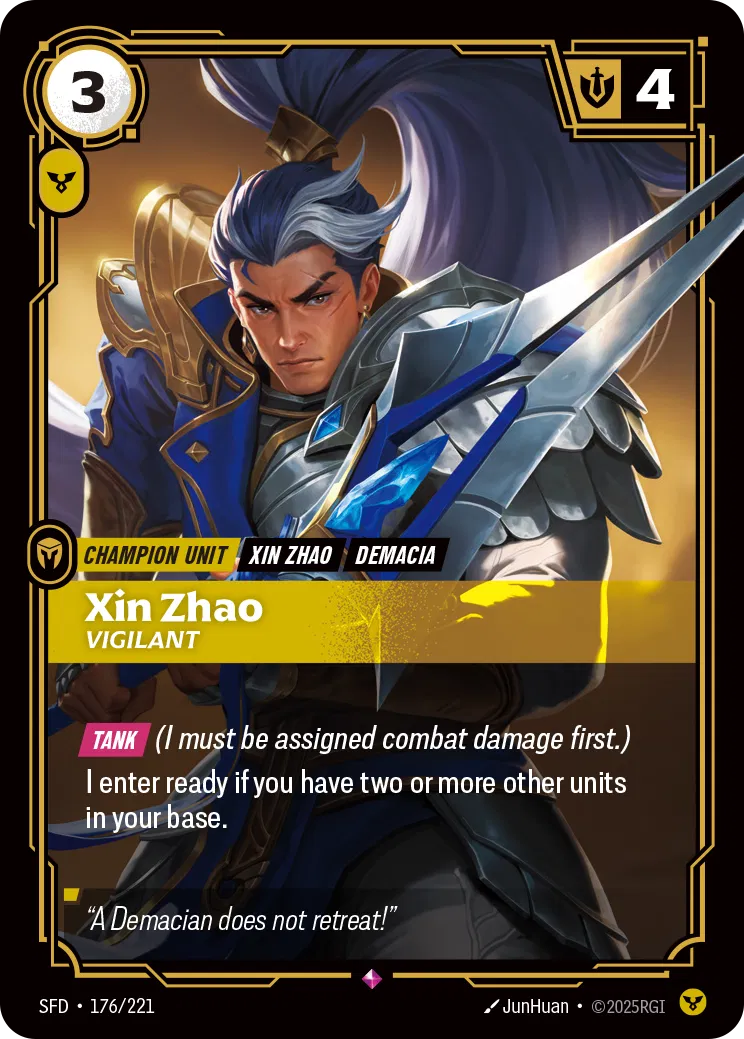 Xin Zhao Vigilant