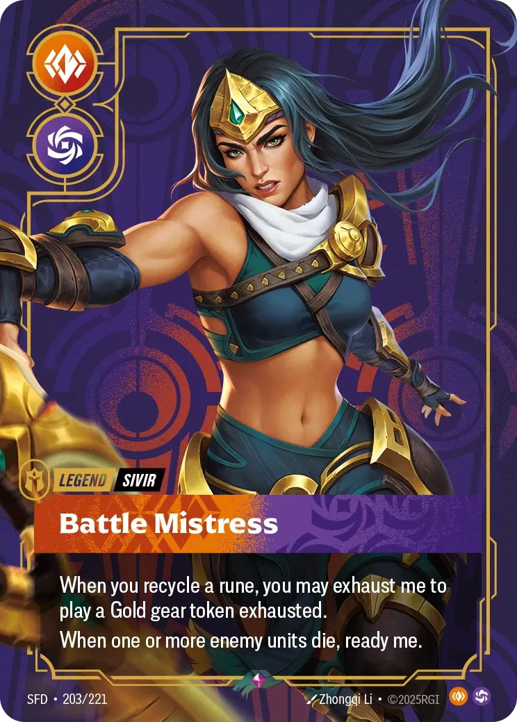 Sivir Battle Mistress