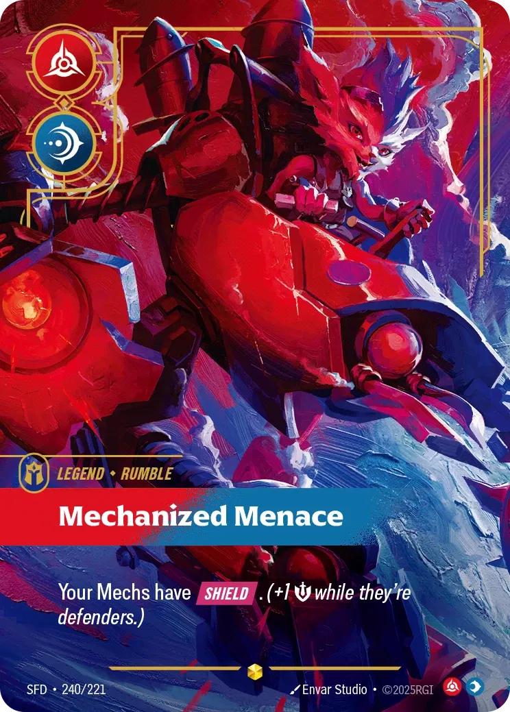 Rumble Mechanized Menace