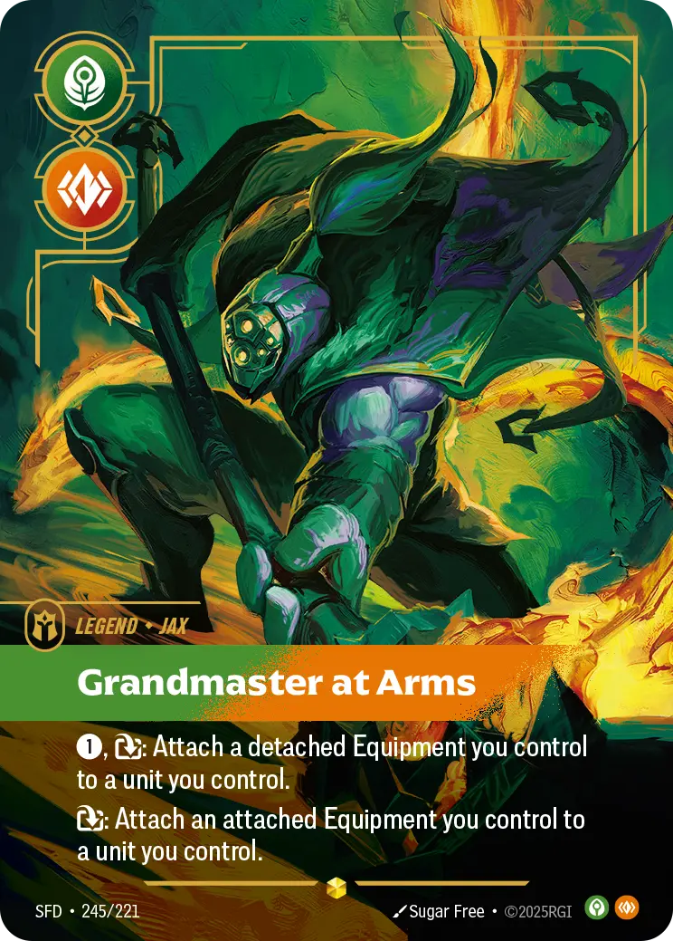 Jax Grandmaster at Arms
