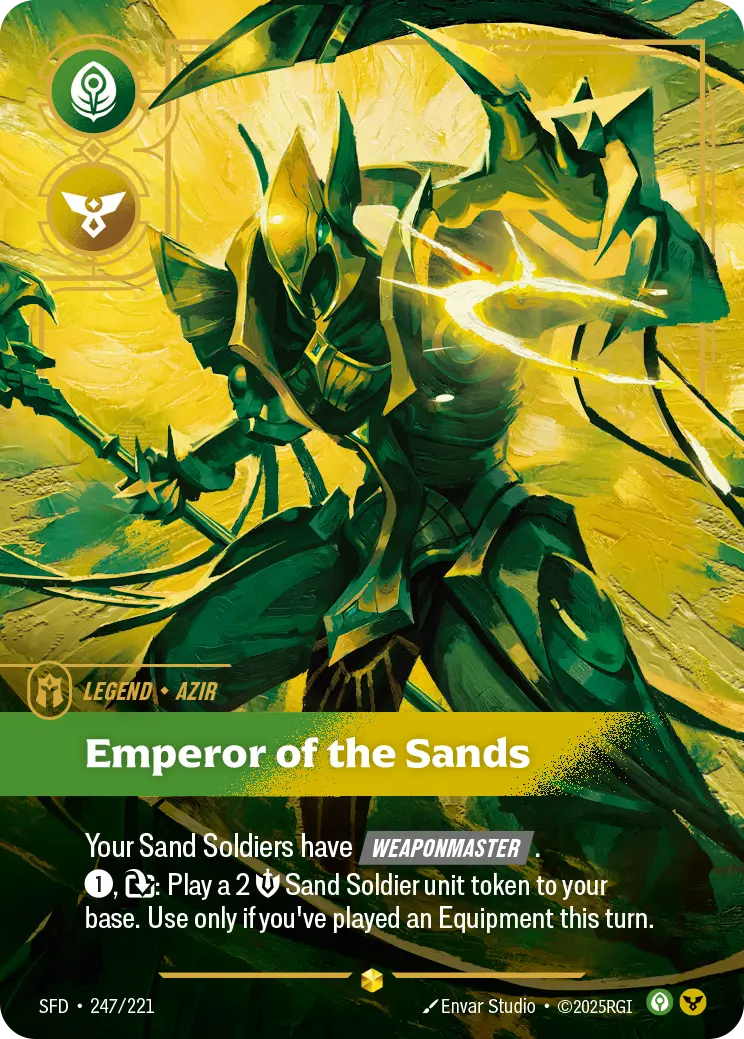 Azir Emperor of the Sands