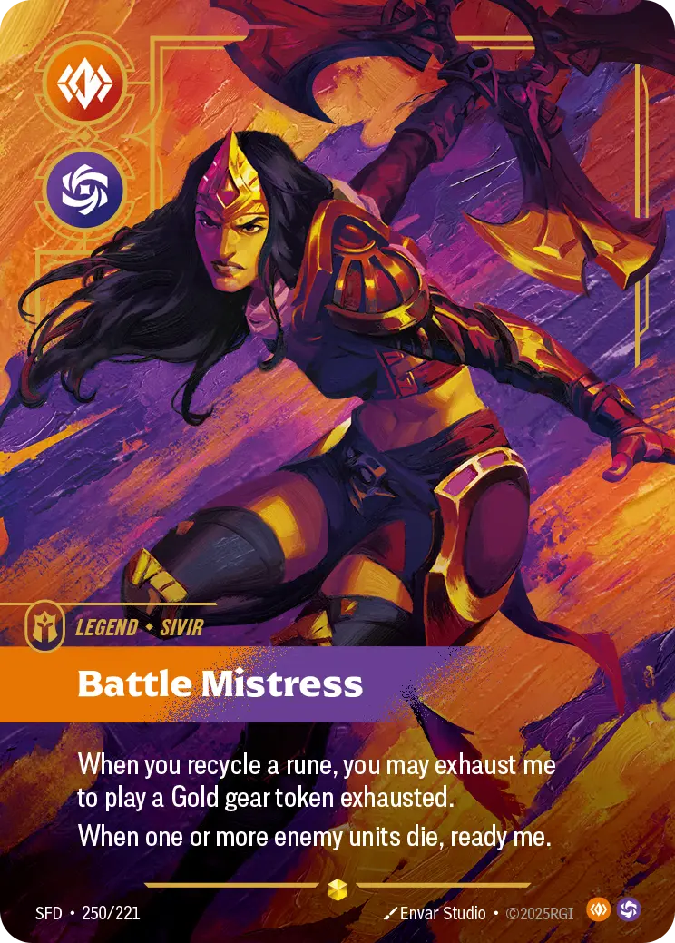 Sivir Battle Mistress