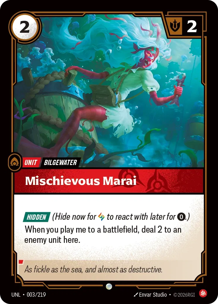 Mischievous Marai