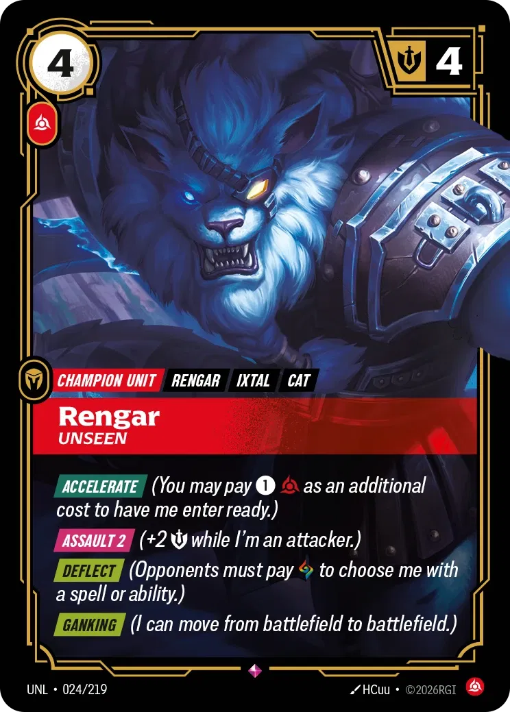 Rengar Unseen