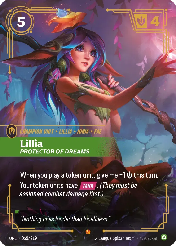 Lillia Protector of Dreams