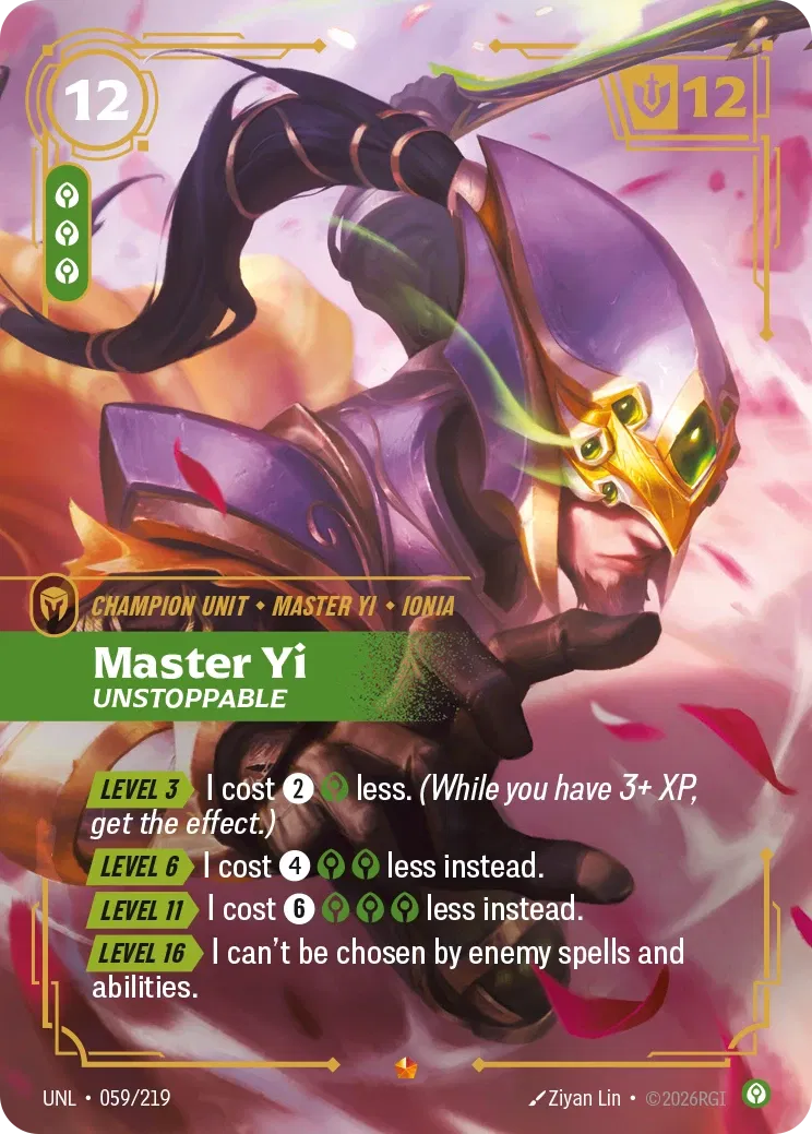 Master Yi Unstoppable