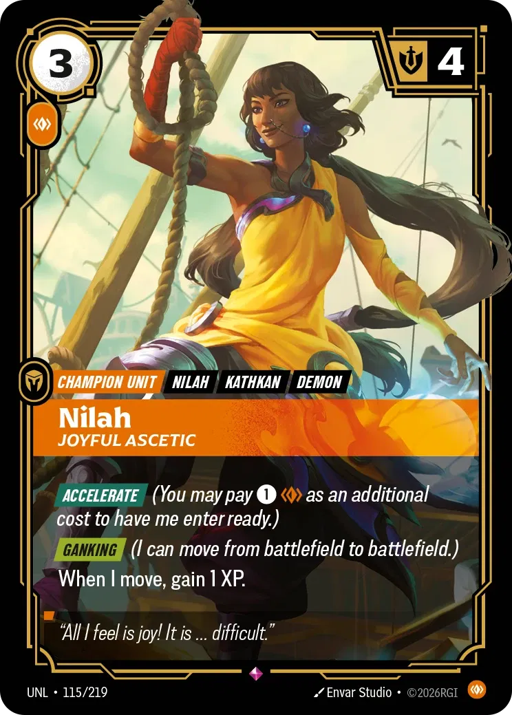 Nilah Joyful Ascetic