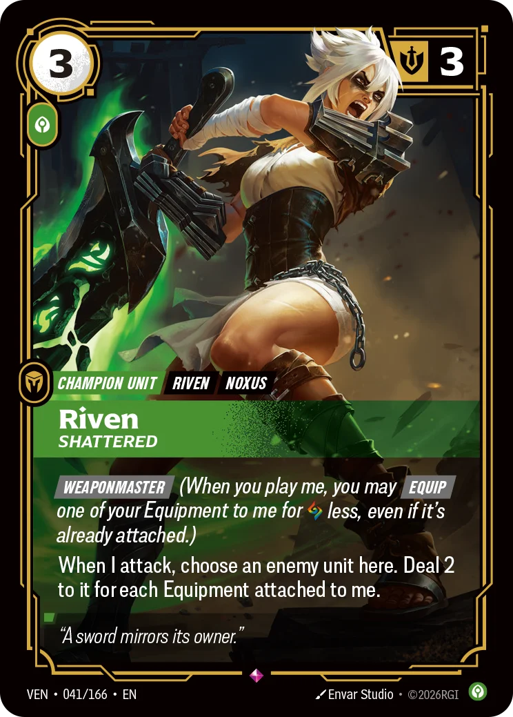 Riven Shattered