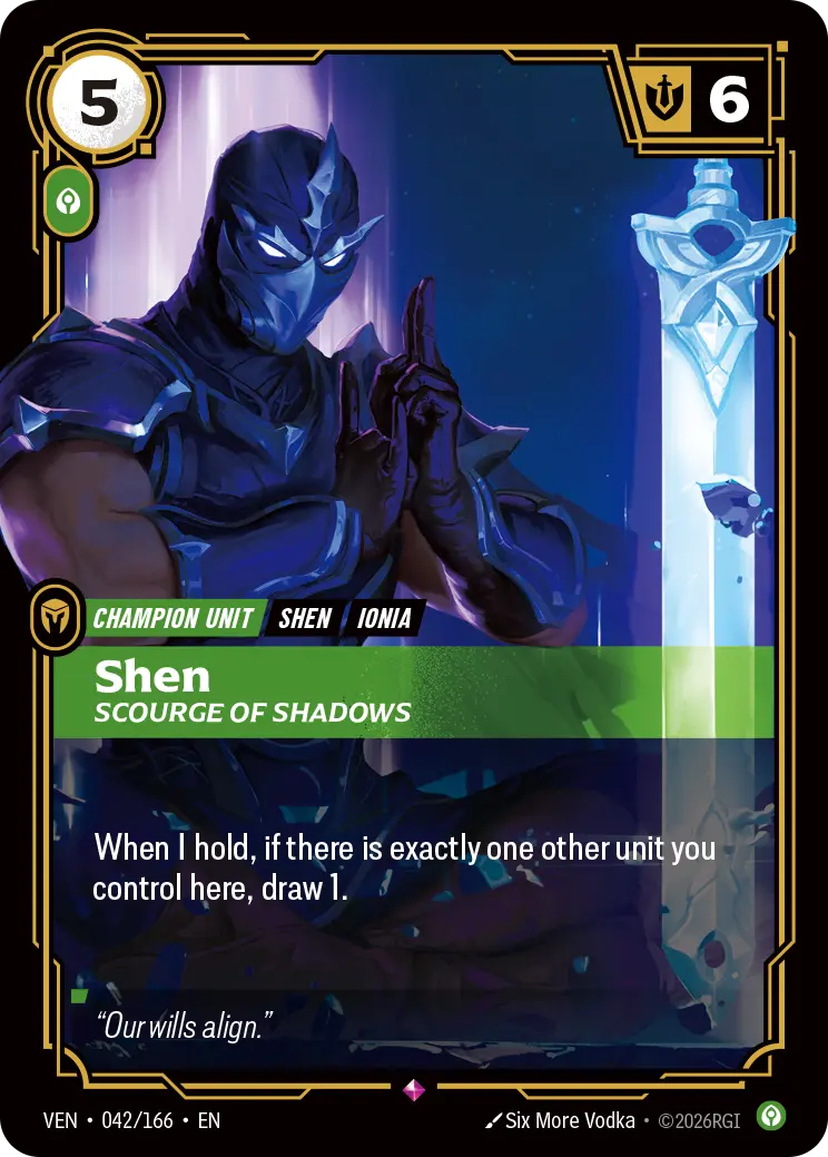 Shen Scourge of Shadows
