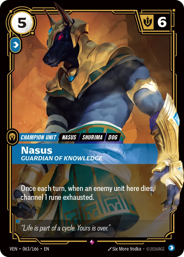 Nasus Guardian of Knowledge