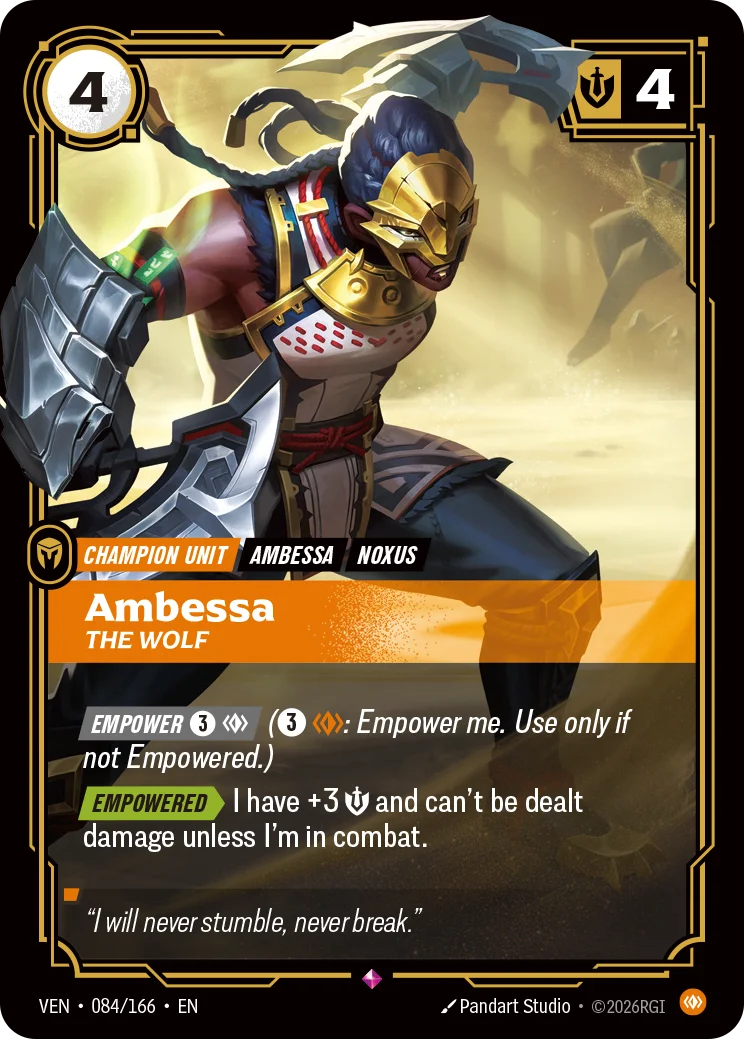 Ambessa The Wolf