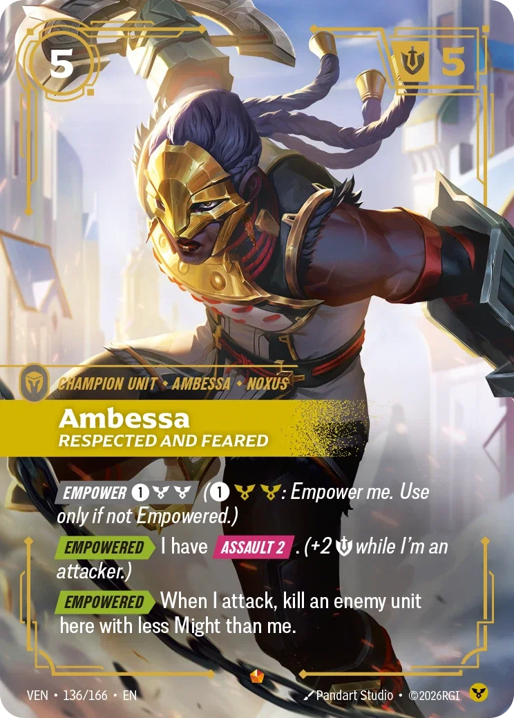 Ambessa Respected and Feared